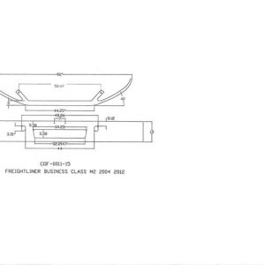 Freightliner M2 Bumper: M2-112: 2004 - 2012