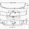 Peterbilt 385 112" BBC (Short) Bumper: w/ Fog Light Holes