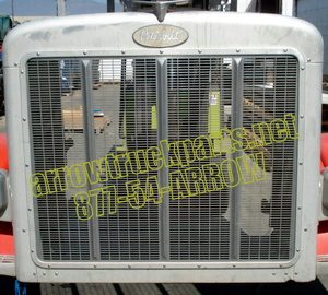 Peterbilt 379 Regular Length Grille Assembly