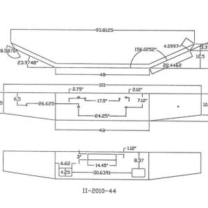 Western Star 4900SA Bumper: Chrome