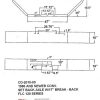 Freightliner FLC120 Bumper: Fits '86 and Newer