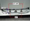 International / Navistar 4200, 4300, & 4400 Redeisgned Bumper: 2002 to Current