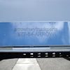 Freightliner FLD120 & 112 Bumper: Chrome Steel, 18" Tall