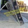 Peterbilt 379 / 378 / 357 Bumper: "Box End Custom" W/ 4 Round Fog Light Holes, 6 Light Holes (Front), 5 Oval Holes (End)