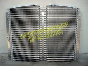 1991-2007 Kenworth T600 Silver - Grey Grille Dummy Denser