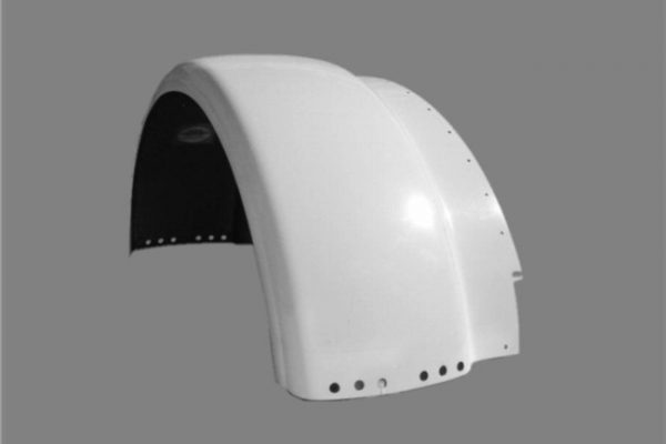 Peterbilt 388 & 389 New Aftermarket Fiberglass Fender W/ Fiberglass Liner- Left