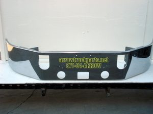 Mack CXN & CXP613 SBA Bumper: Chrome W/ Fog Light Holes