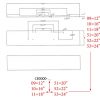 Freightliner Classic Bumper: '84 - '99 "Box End"