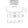 International 9400 Bumper: Chrome. Fits '87 to '96 with Fog Light Holes