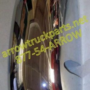 Kenworth T600 Mirror Cover: Chrome Plastic- Left