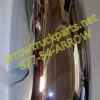 Kenworth T600 Mirror Cover: Chrome Plastic -Right