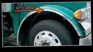 Peterbilt:379 Outer Fender Trim - Stainless Steel