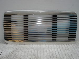 Freightliner FL 60 / 70 Grille: Polished Aluminum. Also fits FL112