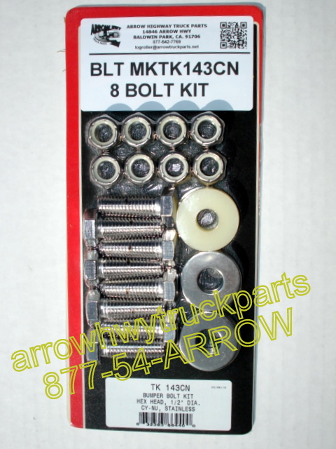 4-BUMPER BOLT KIT - STAINLESS STEELblt_mktk143cn 4-BUMPER BOLT KIT - STAINLESS STEELblt_mktk143cn