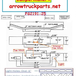 BumperMaker : Kenworth T800 1986 To 2003 (FG)