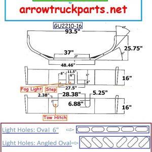 BumperMaker_: Mack Vision CX613 - 2001 To 2004 Bumper