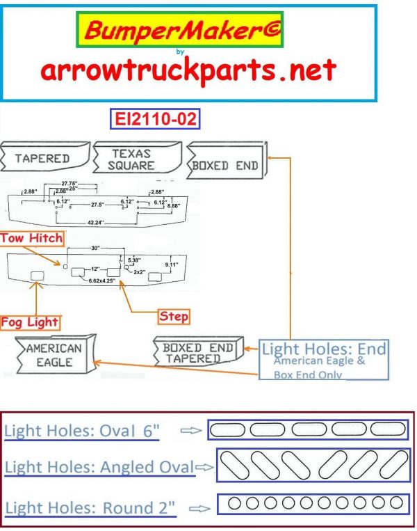 BumperMaker: International 9370 / 9300 (SFA), & 9670 Bumper