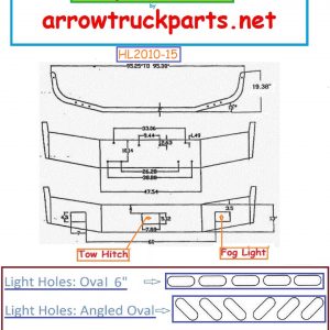 BumperMaker: Peterbilt 385 112" BBC Bumper