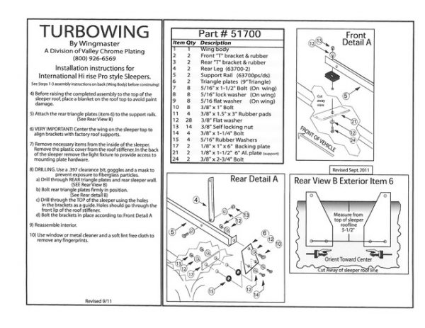 700 Series Turbowing