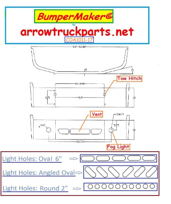 Freightliner Columbia 2008 & Up Bumper (Plastic Replacement)