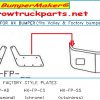 BumperMaker: Peterbilt 367 Step Plates Set Back Axle 2007 & Newer