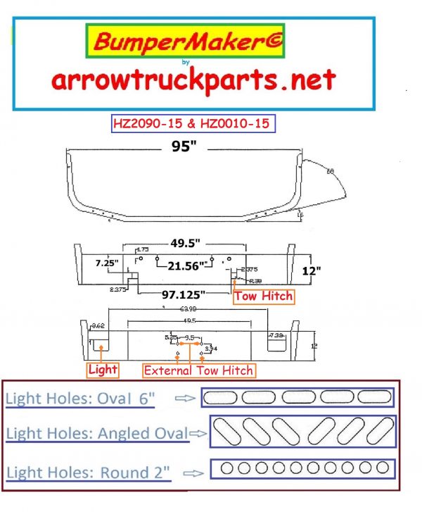 BumperMaker: Peterbilt 367 Set Back Axle 2007 & Newer