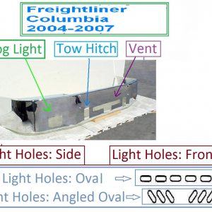 Freightliner 2005 - 2007 Century Class & 1998 - 2007 Columbia Bumper