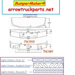 BumperMaker: Peterbilt 377 Set Back Axle 1987 To 1996