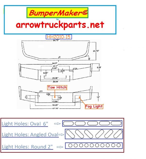 BumperMaker: Peterbilt 377 Set Back Axle 1987 To 1996