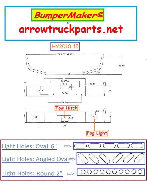 BumperMaker: Peterbilt 385 120" BBC Bumper