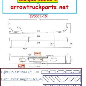 BumperMaker: International / Navistar 7400 Redesigned Bumper