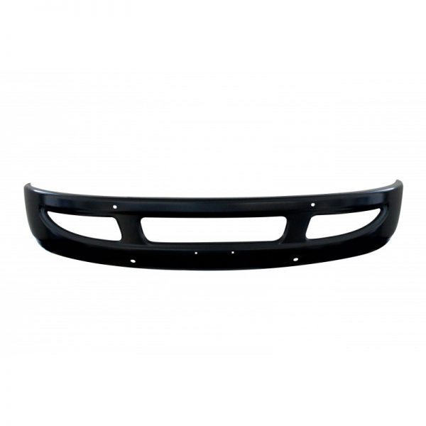 International / Navistar 4200, 4300, & 4400 Bumper: Large Tow Hole Primered Black