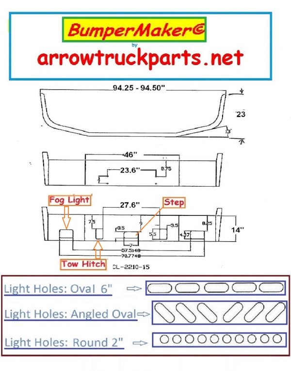 BumperMaker: Freightliner Century Class 1996 - 2004 Bumper