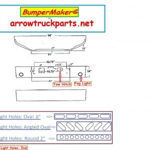 GMC C4500 Chrome Bumper