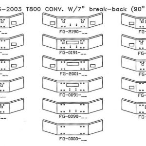BumperMaker : Kenworth T800 1986 To 2003 (FG)