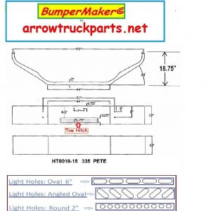 Peterbilt 335 Bumper