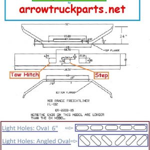 Freightliner FL112 Bumper: 1 Piece