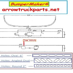 BumperMaker: Sterling AT9500 & AT9513 2008 To 2011: Replaces OEM Chrome Or Painted Bumper