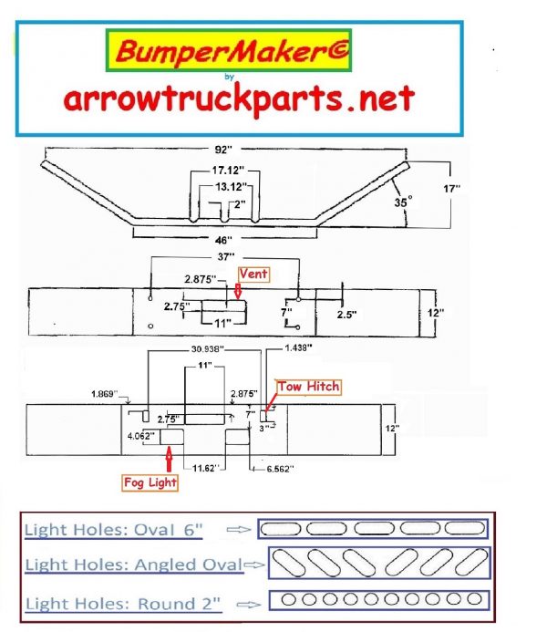 BumperMaker: Freightliner FLD112SD "Severe Duty" Bumper