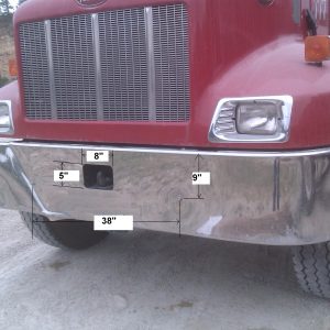 Peterbilt 330 High Tow Hitch Bumpermaker