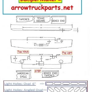 BumperMaker : Kenworth W900A 1967 To 1982