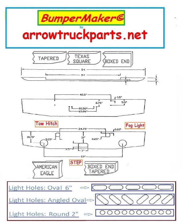 BumperMaker : Kenworth W900A 1967 To 1982