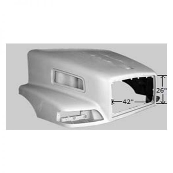 volvo vnm 98 03 v0660a hood